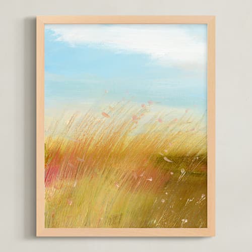 This is a olive art with standard by Lindsay Megahed called afternoon breeze i