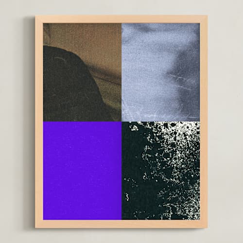 This is a ultra violet art with standard by Sumak Studio called quartet 1