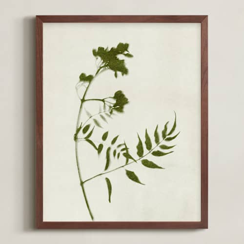 This is a verdant art with standard by Kamala Nahas called foraged i