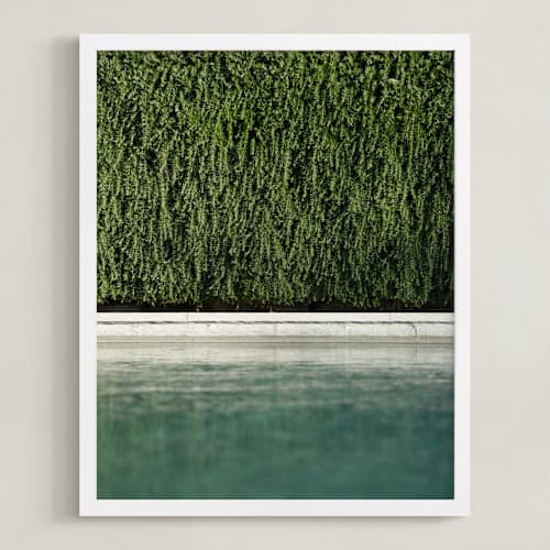 This is a aqua verde art with standard by Kelsey Mucci called poolside 1