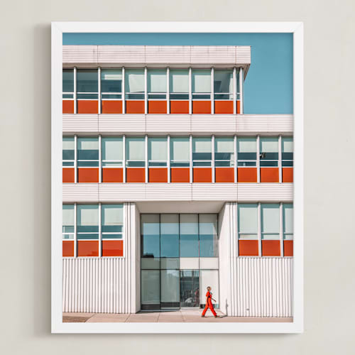 This is a mid century rust art with standard by Alicia Abla called strolling