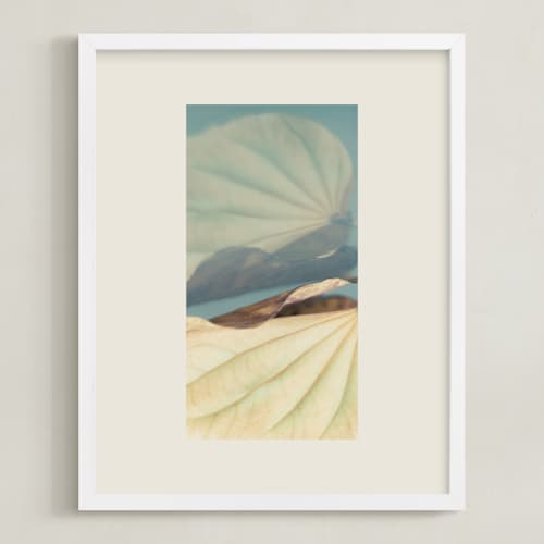This is a blue sage art with standard by Shawna Urban called it's a beautiful life ii
