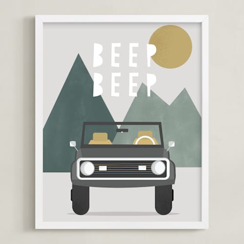 This is a forest art with standard by Christie Garcia called beep beep