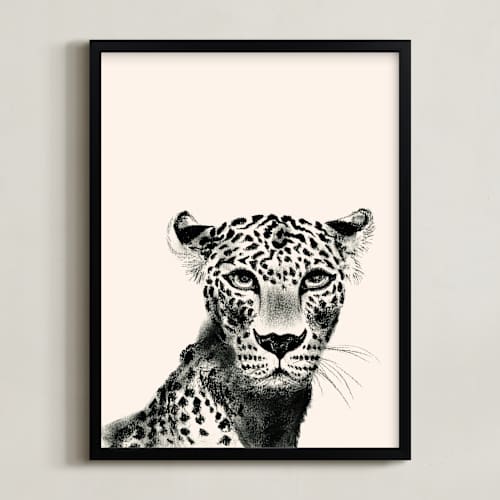 This is a sand art with standard by Teju Reval called leopard