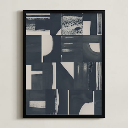 This is a black art with standard by Lena Erysheva called monochrome