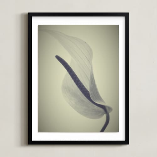 This is a dark beige art with standard by M.E.Segantini called my love for calla #1