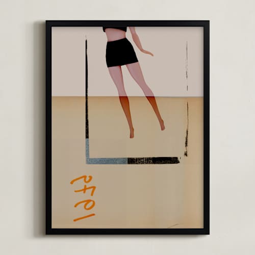 This is a vintage art with standard by Maja Cunningham called iconic
