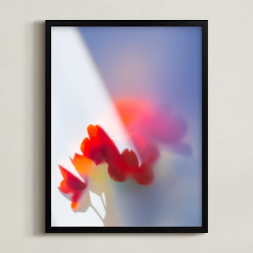 This is a true red art with standard by Aralyn Griesbach called flora prism