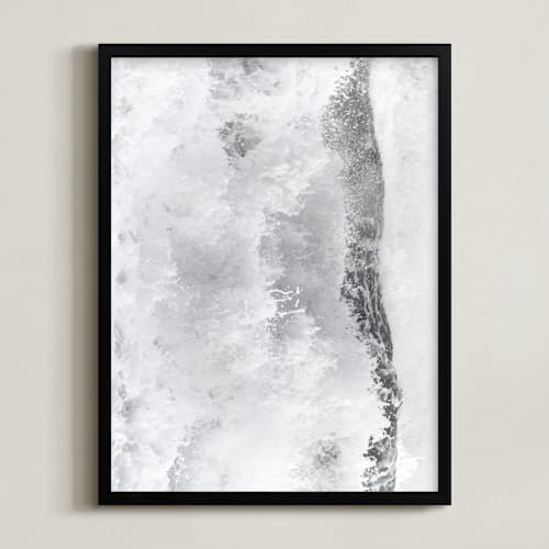 This is a monochrome art with standard by Kamala Nahas called rush ii