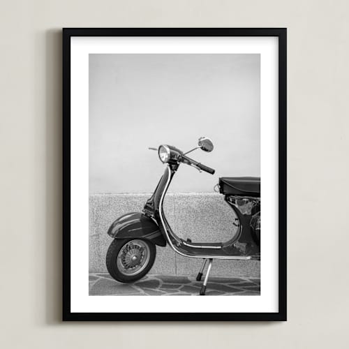 This is a charcoal black kids wall art with standard by Tania Medeiros called ciao