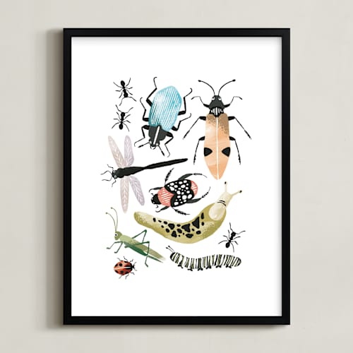 This is a brights kids wall art with standard by Alethea and Ruth called buggy