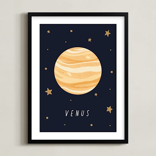 This is a night art with standard by Elly called solar system ii (venus)