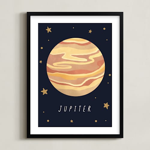 This is a night art with standard by Elly called solar system iii (jupiter)