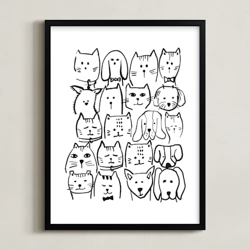 This is a galaxy art with standard by Lucrecia Caporale called i want a million pets ii