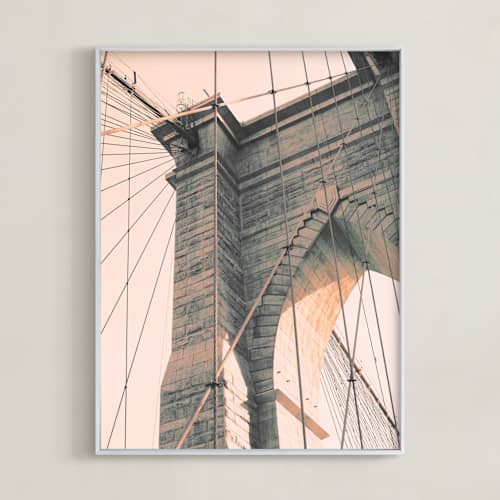 This is a smoke rose art with standard by Caroline Mint called happy you are here