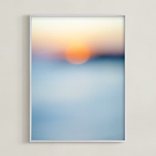 This is a full color art with standard by Jessica C Nugent called sunset study