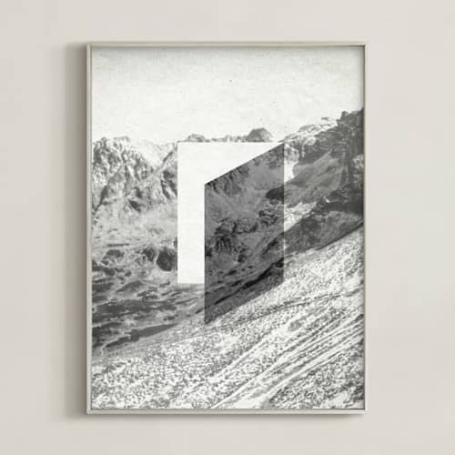 This is a rock art with standard by Sumak Studio called mountain view