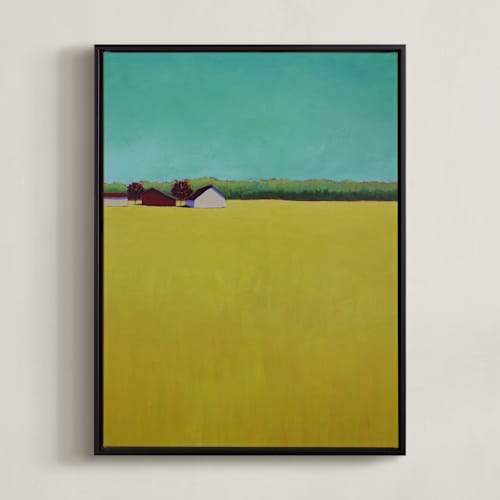 This is a citrus green art with standard by Carol C. Young called green harvest