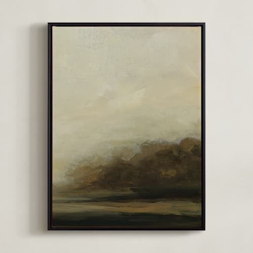 This is a beige art with standard by Haley Knighten called slow evening 2
