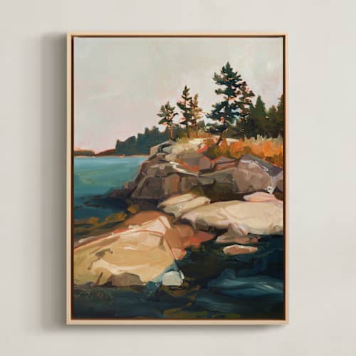 This is a ocean blue art with standard by Jess Franks called no one else