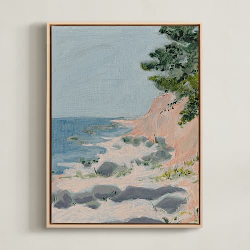 This is a coral art with standard by Lottie Aldarwish called low tide