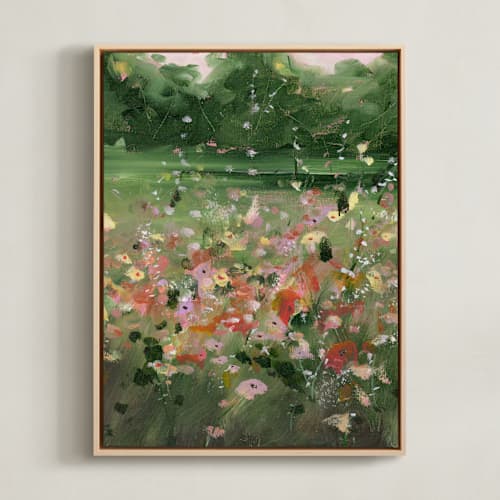 This is a olive art with standard by Lindsay Megahed called olive grove 2