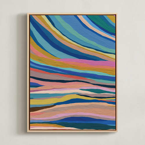 This is a rainbow art with standard by Carrie Moradi called chromatic dream 2