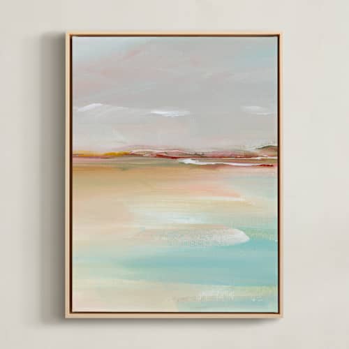 This is a seaside art with standard by Lindsay Megahed called paradise cove 2