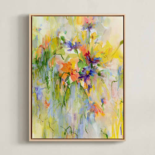 This is a autumn gold art with standard by Sonal Nathwani called fanfare 1