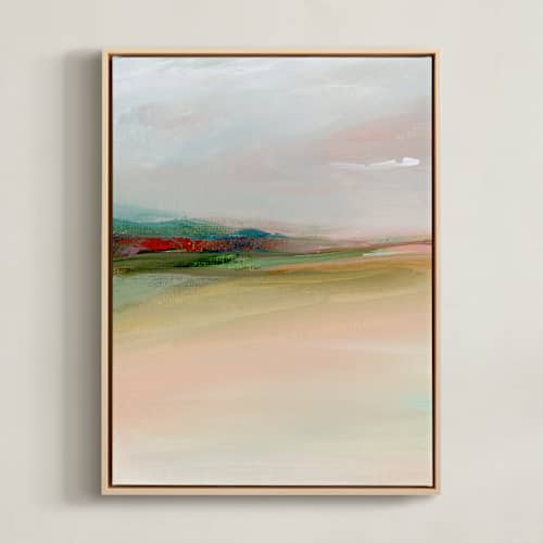 This is a seaside art with standard by Lindsay Megahed called paradise cove 1