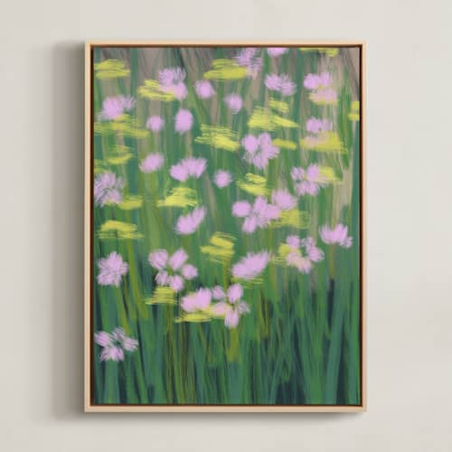 This is a meadow art with standard by Huefete called dancing flowers 1