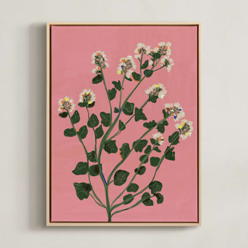 This is a spring pink art with standard by Joanna Rosado called meadow beauty