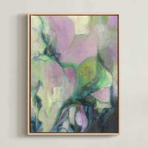 This is a petal art with standard by Lenay Hughes called new blooms