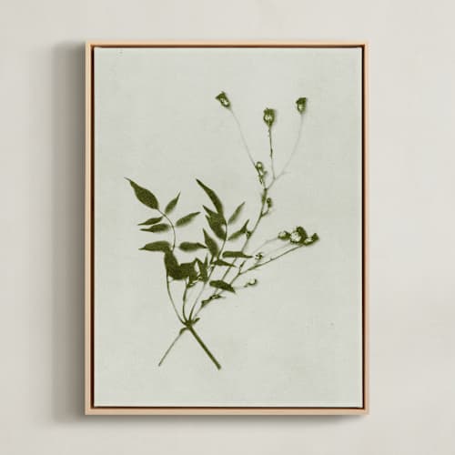 This is a verdant art with standard by Kamala Nahas called foraged 4