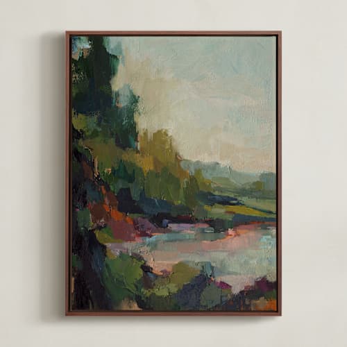 This is a lagoon art with standard by Wendy Keller called lagoon 1