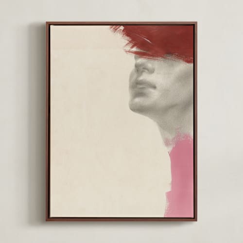 This is a vintage tan art with standard by jinseikou called rojo