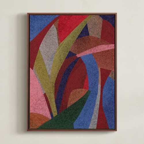 This is a rainbow art with standard by Carrie Moradi called dreaming of anini 1