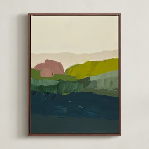 This is a spring green art with standard by Caryn Owen called coast in bloom