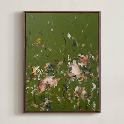 This is a olive art with standard by Marcy Parks called give me space, please