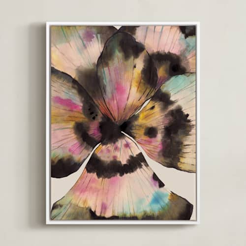 This is a carnation art with standard by Tae Lee called bloom in ink