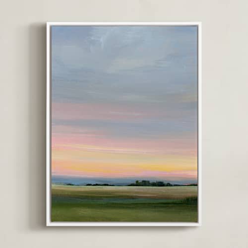 This is a sunset art with standard by Nicole Walsh called summer glow i