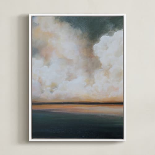 This is a peach art with standard by Mya Bessette called reunion 1