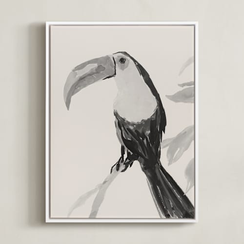 This is a sand art with standard by Teju Reval called tropical birds ii