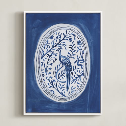 This is a ink art with standard by Teju Reval called chinoiserie tableware 2