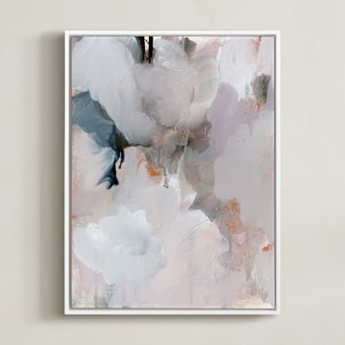 This is a lavender art with standard by Lindsay Megahed called be loved i