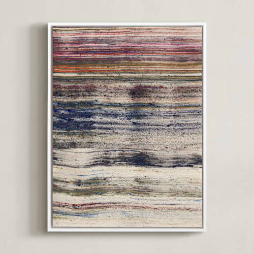 This is a woolen art with standard by Sumak Studio called woven colors ii