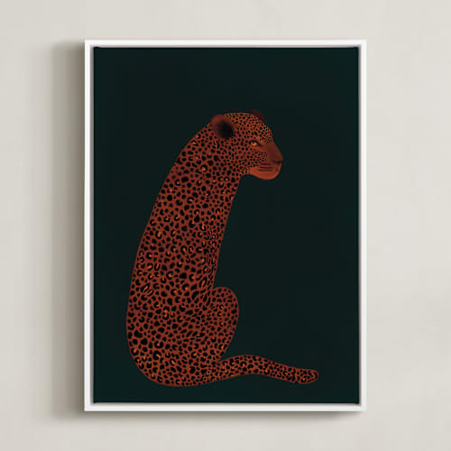 This is a forest art with standard by Megan Zang called watch out