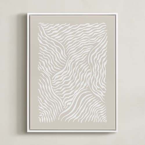 This is a coastal drift art with standard by Jayne Alfieri called watery patchwork