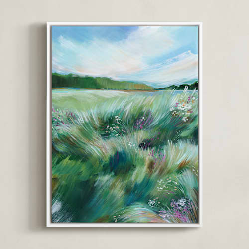 This is a blue breeze art with standard by AlisonJerry called those soft summer breezes