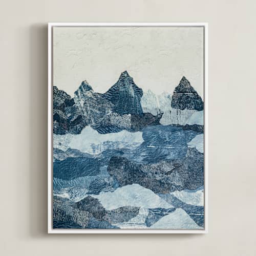 This is a naval drift art with standard by Courtney Crane called torn tides 2